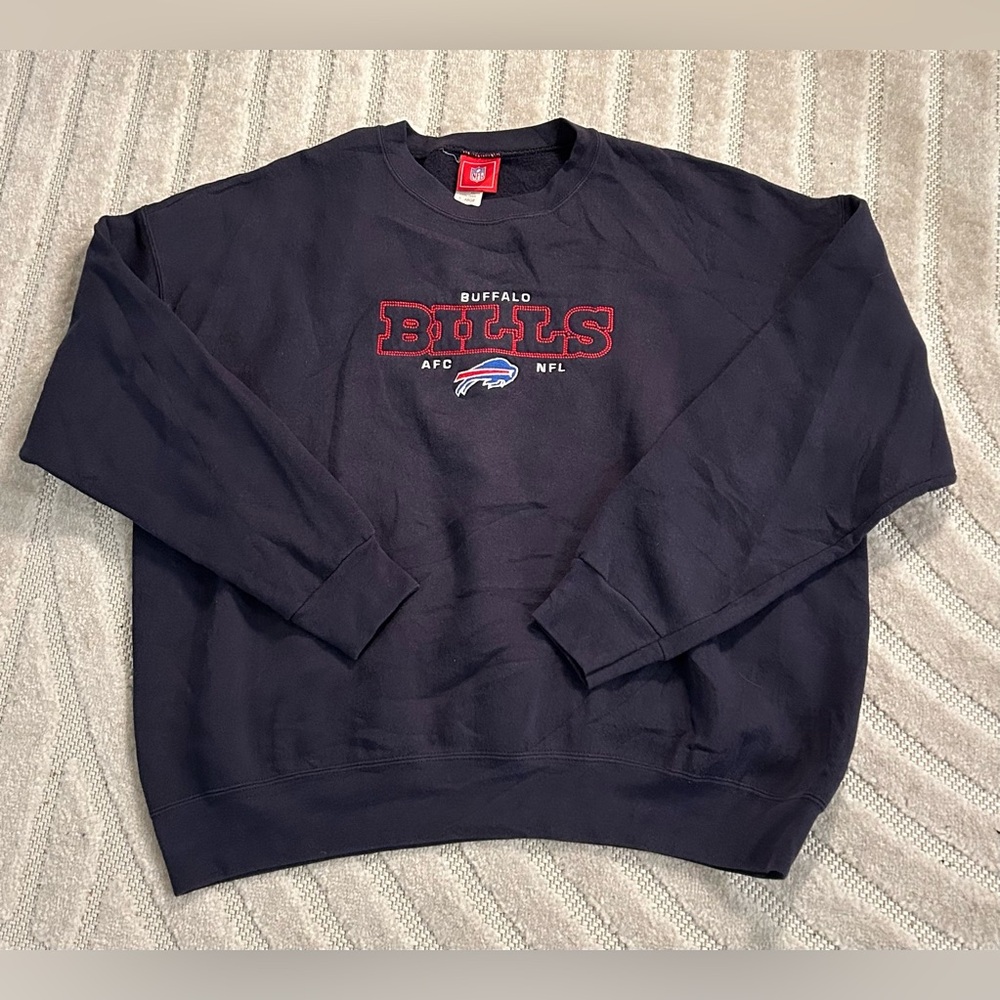 NFL Buffalo Bills AFC Football Pullover Crewneck Sweatshirt - XL